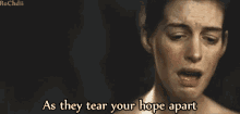 Anne Hathaway Les Miserables GIF - Anne Hathaway Les Miserables GIFs
