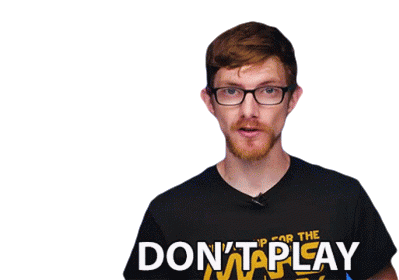 Dont Play Stop Playing Sticker