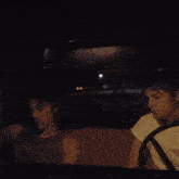 a lightning bolt is coming out of a car window