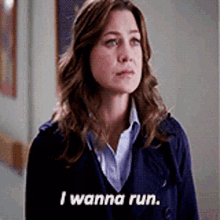 Greys Anatomy Meredith Grey GIF - Greys Anatomy Meredith Grey I Wanna Run GIFs
