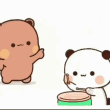 Bear Panda Dance Tobi GIF - Bear Panda Dance Tobi GIFs