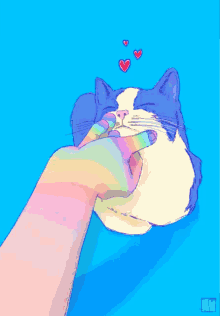 Cat Rainbow GIF - Cat Rainbow Love GIFs