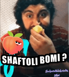 Shaftoli Bormi Chingiz GIF - Shaftoli Bormi Chingiz персик есть GIFs