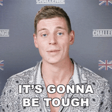 Its Gonna Be Tough Tristan GIF - Its Gonna Be Tough Tristan The Challenge World Championship GIFs