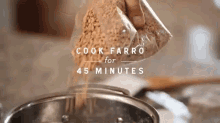 Chopped Chicken And Farro Salad GIF