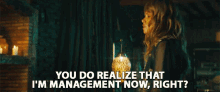 You Do Realize That Im Management Now Right Halle Berry GIF - You Do Realize That Im Management Now Right Halle Berry Sofia GIFs