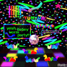 Worm Worms GIF - Worm Worms Worm Party GIFs