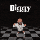 Diggy Shushes GIF - Diggy Shushes Dancing GIFs