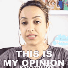 This Is My Opinion Debora Spiga GIF - This Is My Opinion Debora Spiga Debby Arts GIFs