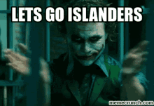 Joker Lets Go Islanders GIF