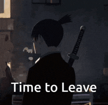 Grey Leave Morimakes GIF - Grey Leave Morimakes Time To Leave GIFs