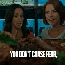 You Dont Chase Fear Fear Chases You Kate Foster GIF - You Dont Chase Fear Fear Chases You Kate Foster Anne GIFs