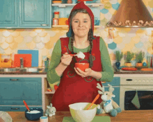 Giggle Cooking GIF - Giggle Cooking Funny GIFs