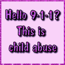 911 hello child abuse