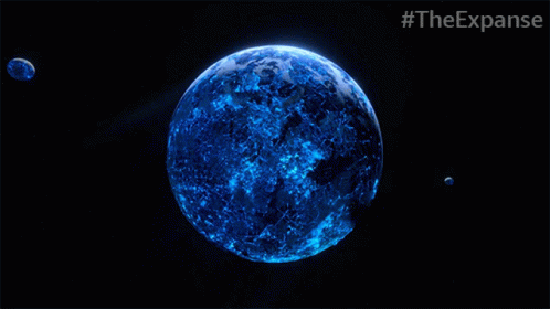 Blue Planet The Expanse GIF   Blue Planet The Expanse Light Into