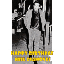 Neil Diamond Happy Birthday GIF - Neil Diamond Happy Birthday Birthday GIFs