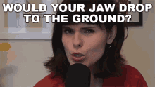 Would Your Jaw Drop To The Ground Tara Mooknee GIF - Would Your Jaw Drop To The Ground Tara Mooknee Would You Be Shocked GIFs