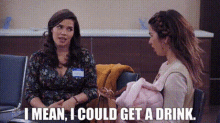 Superstore Amy Sosa GIF - Superstore Amy Sosa I Mean I Could Get A Drink GIFs
