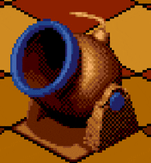 Sonic 3d Blast Cannon GIF
