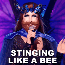 Stinging Like A Bee Gingzilla GIF - Stinging Like A Bee Gingzilla Queen Of The Universe GIFs