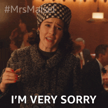 I'M Very Sorry Maisel GIF - I'M Very Sorry Maisel Rachel Brosnahan GIFs