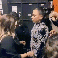 Angie Flores Getting Ready GIF - Angie Flores Getting Ready Stylist GIFs
