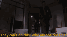 Doggett X Files Angry Authorized GIF - Doggett X Files Angry Authorized GIFs