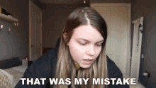 That Was My Mistake Hannah Golden GIF - That Was My Mistake Hannah Golden Antihan GIFs