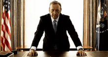 frank underwood house of cards kevin spacey knock punch