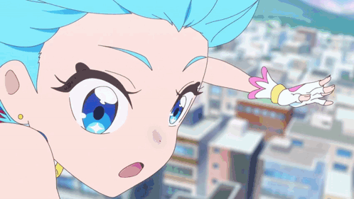 Hirogaru Sky! Precure] I'm just saying, when Elle actually grows up, Sora's  going to have some competition : r/yurimemes