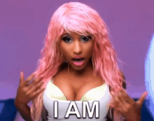 I Am Nicki Minaj Queen GIF - I Am Nicki Minaj Queen The One And Only GIFs