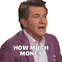 How Much Money Did You Put In Robert Herjavec Sticker