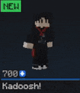 a screenshot of a video game that says new kadoosh on it