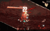 a screenshot of a video game with the number 48 on the top