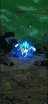 Vegeta Goku Super Saiyan GIF - Vegeta Goku Super Saiyan Blue GIFs