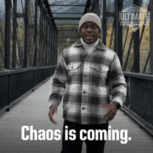 Chaos Is Coming Brandon Gonez GIF - Chaos Is Coming Brandon Gonez Canada'S Ultimate Challenge GIFs