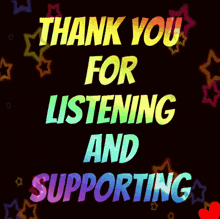 Thank You Thank You For Your Support GIF
