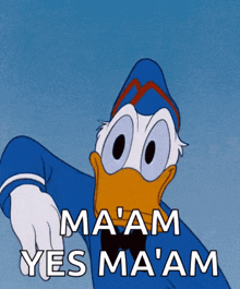 Yes Sir Donald Duck GIF - Yes Sir Donald Duck Duck GIFs