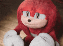 Knuckles Sonic The Hedgehog GIF - Knuckles Sonic The Hedgehog Sad GIFs