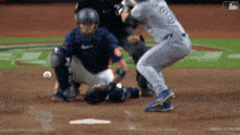 Toronto Blue Jays Davis Schneider GIF - Toronto Blue Jays Davis Schneider Baseball Hit GIFs