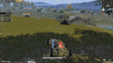 a screenshot of a video game shows a buggy driving on a bridge