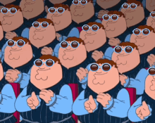 Family Guy Peter Griffin GIF - Family Guy Peter Griffin Applause GIFs