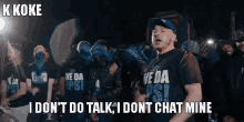No Talking Chat GIF