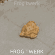 Frog Frog Twerk GIF