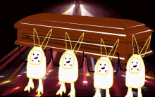 Pokachu Coffin Meme GIF - Pokachu Coffin Meme Rabbit GIFs