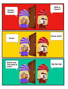 Gnome Knock Knock Jokes GIF
