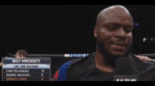 Derrick Lewis Call Out GIF - Derrick Lewis Call Out Serious GIFs