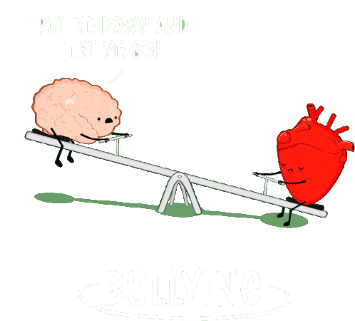 Downsign Bullying Sticker - Downsign Bullying Heart Stickers