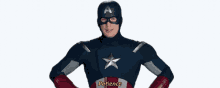Captain America Patience GIF - Captain America Patience Pose GIFs