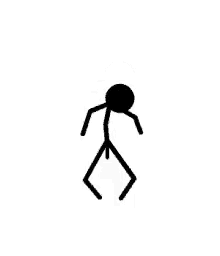 Stickman Penis Cumming SVG